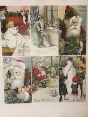 Christmas Junk Journal Ephemera Embellishments Pages Scrapbooking Antique 20+pgs