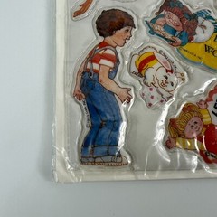 Vintage Cabbage Patch Kids Stick-Ons Puffy Stickers 1983 Diamond Toymakers NEW