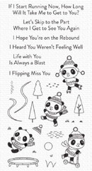MY FAVORITE THINGS – CLEAR ACRYLIC STAMPS – PANDAS AT PLAY