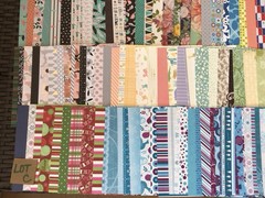 C..LOT OF SCRAPBOOK PAPER~4.5×6.5~160 Shts.~Mixed Themes & Brands~NEW