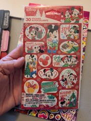 Mixed Sticker Lot~Disney Minnie Mouse 1000+ Stickers Book, Lisa Frank, Christmas
