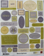 THERE ARE SOME THINGS Stickers(37pc)ChatterBox •Memories•Phrase•Real•Card Making