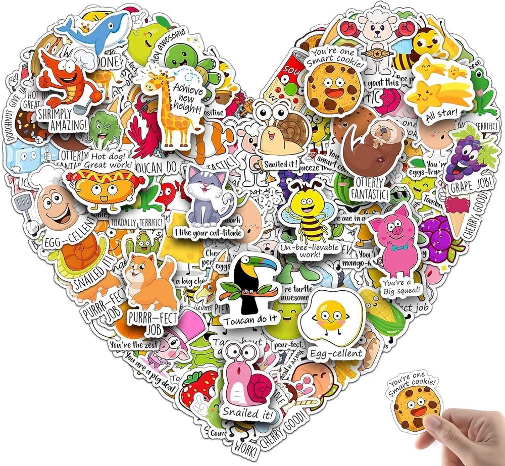 684Pcs Stickers for Teachers, Smelly Stickers for Teachers Elementary, Fun Rewar