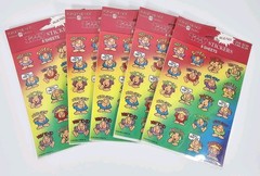 Ziggy Reward Stickers Lot of 5 Packs 8 Sheets Each American Greetings 1992
