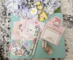 Surprise Bag/Junk Journaling Mystery Bag/ Stationary Grab Bag/Memo Sheet Sticker