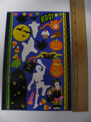 Mrs. Grossman’s Stickers HALLOWEEN Borders Images 1 Sheet 6″ X 9″ NEW