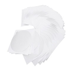 2-50PCS Aluminum Foil Seal Stickers Strong Self Adhesive Seal For Packaging