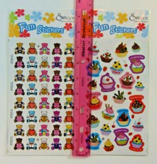 126 Christian Verse Stickers, 4 Pkgs-4 Sticker Sheets, Scrapbooking Crafts