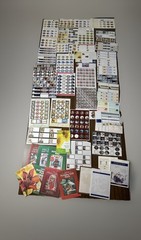 Massive Vintage Christmas Scrapbooking Ephemera Sticker Sheet Junk Journal Craft