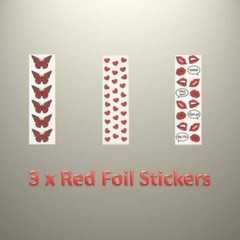 Mrs Grossman’s HELLO LOVE Super Sticker Pack – 21 Sticker Strips – 420+ Stickers