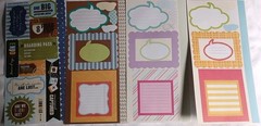 3Birds Let The Moment Stick – Set Of 40 Stickers Sheets 6″x12″ /542