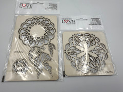 Mixed Lot of SCAPINIEC Laser Cut CHIPBOARD, 7 + 2 Laserowe, Various Themes, NEW