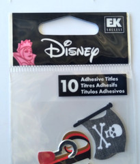 EK Success Disney Peter Pan «Walk the Plank» stickers (10 pcs.) RETIRED