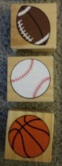 BRADS FRAMES 3D & PHOTOGRAPHIC STICKERS STAMPS BASEBALL SOCCER FOOTBALL BASKETBA
