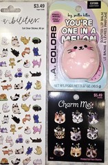 Cat Lover Gift Kittens HUGE NEW LOT Stickers Keychain Patches Notebook Charms