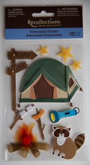 Recollections, Reminise, K & Co Stickers, Camping, Grad, Tools, You Pick!