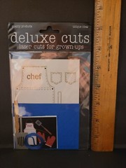 deluxe cuts laser die cuts – BBQ / Chef – Scrapbook