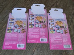 Lot of 3 Packs ArtLover 3D Bird Stickers Reusable Double Sided Waterproof NIP
