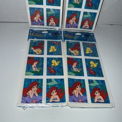 The Little Mermaid Cleo and Party Express 90s Vintage Stickers 20 Sheets Sealed