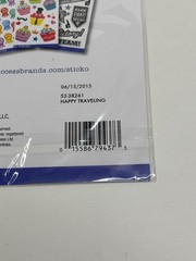 Sticko Travel Themed Stickers 27 Pcs
