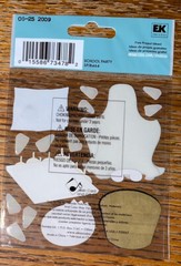 RARE JOLEES School PARTY HALLOWEEN Costume GHOST Candy Apples SCRAPBOOK STICKERS