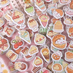 Cute Themed Decorative 3D Sticker Set for Journaling Stationery Decoration DIY