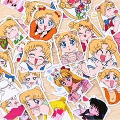 33 PCS STICKERS Bishoujo Senshi Sailor Moon Sticker Pack Anime Stickers 