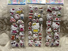 Retro Vintage Look Hello Kitty 3D Bubble Puffy Stickers 3 sets (#34)