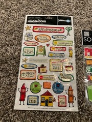 Studio Basics/Soft Spoken SCHOOL Stickers embellishments preschool kindergarten