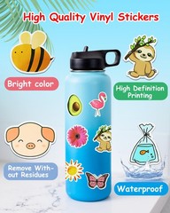 200Pcs Water Bottle Stickers for Kids Cute Stickers for Water Bottles