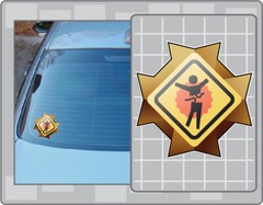 SPLATTER MEDAL from Halo Vinyl Decal Car Truck Window Sticker Master Chief Decal