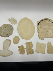 Antique Lot Of 10 Victorian Scrap Paper Ephemera For Collecting Or Scrapbooking
