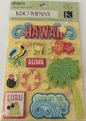 *YOU CHOOSE* Jolee’s/K&Co/Island Heritage HAWAII/ALOHA/LUAU Stickers