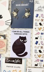 Cat Lover Gift Kittens HUGE NEW LOT Stickers Keychain Patches Notebook Charms