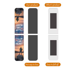 Set of 6- Inspirational Magnetic Bookmarks with Motivational Quotes Book Readers