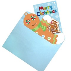 12 Gingerbread Man Craft Kit for Kids DIY Create Your Own Foam Gingerbread Ma…