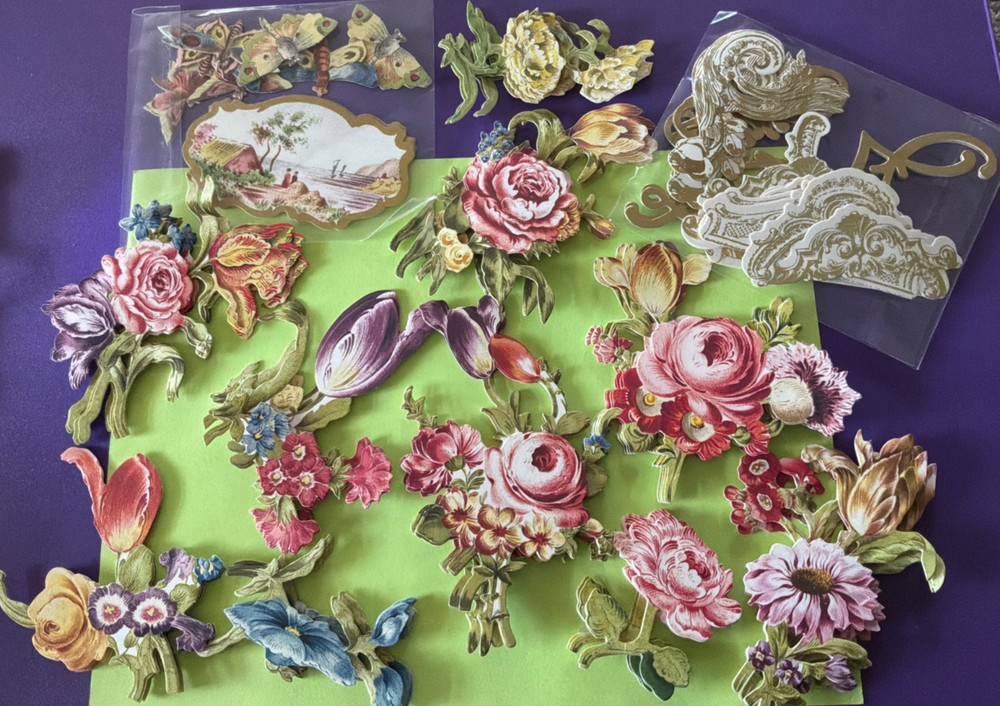 Anna Griffin Delicate Engravings Embellishments 57 Pieces