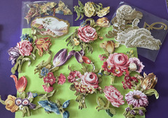 Anna Griffin Delicate Engravings Embellishments 57 Pieces