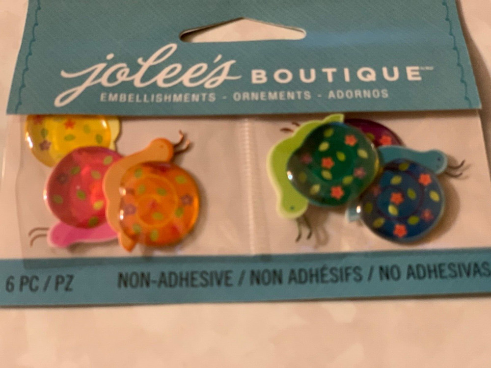 JOLEE’S BOUTIQUE 3D MINI SNAILS MULTI-COLOR SNAILS