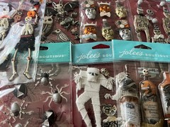 YOU CHOOSE – SOME VERY RARE JOLEE’S HALLOWEEN STICKERS REQUIRES GROUND SHIPPING