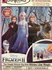 DISNEY FROZEN II ORIGINAL COLORFORMS STICKER STORY ADVENTURE (NEW)