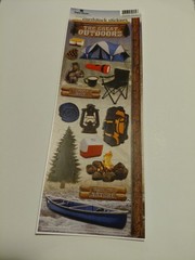 Stickers PH 13″ CS Great Outdoors Camping Canoe Tent Backpack Campfire Lantern