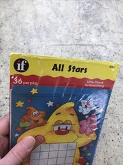 Vintage NOS Frank Schaffer Little Charts – 36 Per Pack – All Stars Kid Rewards
