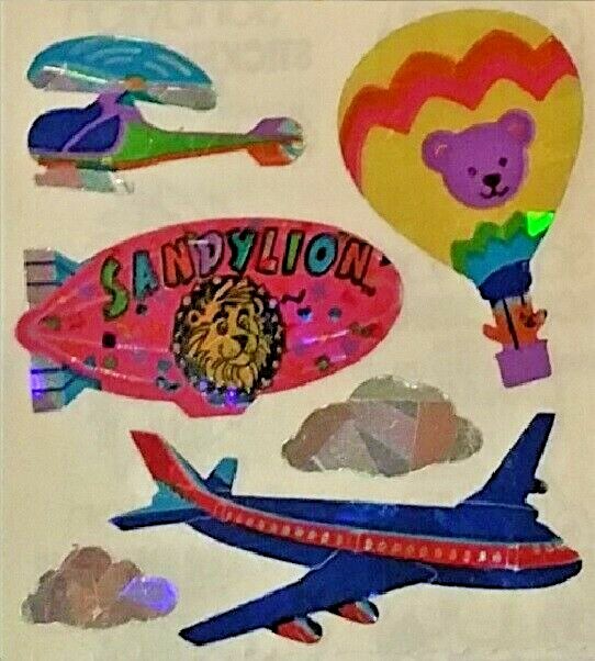 Sandylion Prismatic sticker – Transportation -1 strip (3 mod) -11802 Retried*