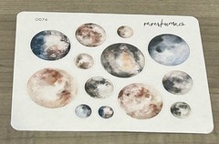 NEW Paper Kuma Co Planets 🪐 Sticker Sheet PaperKumaCo Stickers
