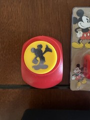 Mickey Mouse Icon Head & Silhouette Paper Punch LOT Scrapbooking