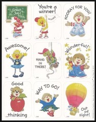 Stickers – Bear Bird Duck Suzy’s Zoo – Any Occasion CL105