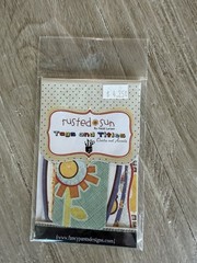 Fancy Pants Designs Rusted Sun Scrapbook Lot Paper Stickers Ribbon Buttons Tags