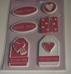 walmart handmade wooden stickers Sweetheart With Love