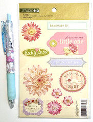 Baby Stickers Scrapbooking Card Journal Planner Studio 112